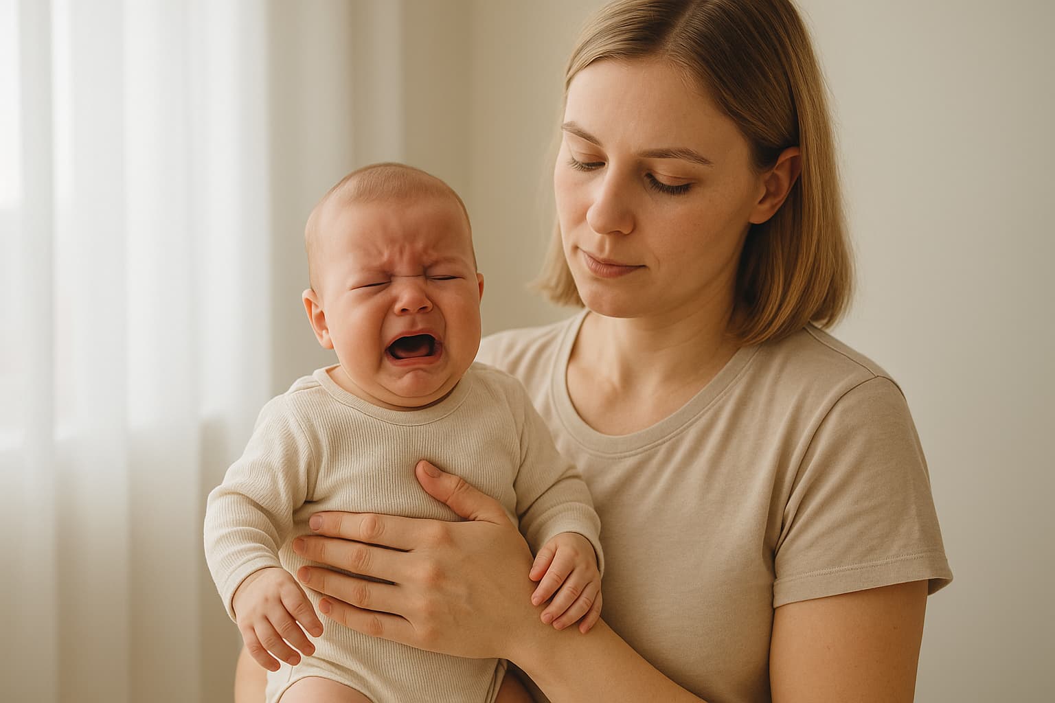 Cólico del lactante: síntomas, causas y tratamiento con fisioterapia